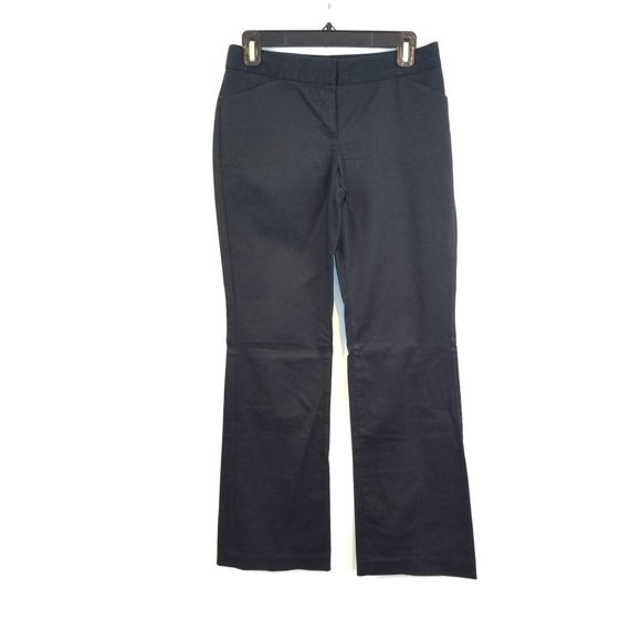 Express Size 0 Editor Fit Black Khaki Dress Pants - Picture 1 of 7